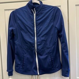 Pebble Beach golf dry luxe performance zippered jacket Size S